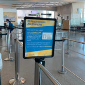 Notice alerting passengers that Real ID will be mandatory for air travel