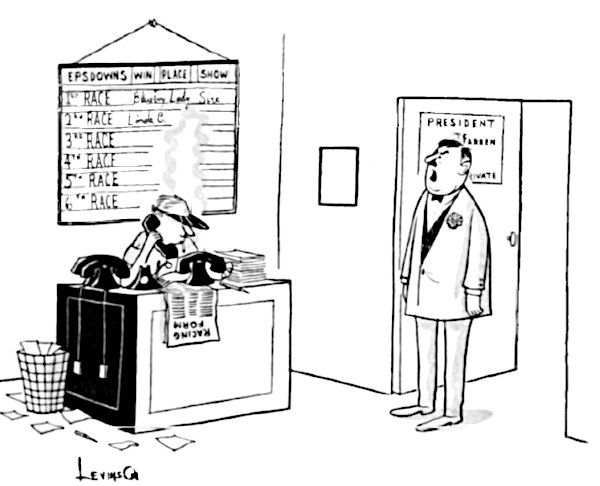 Gambling cartoon