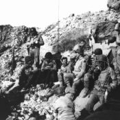 Soldiers resting