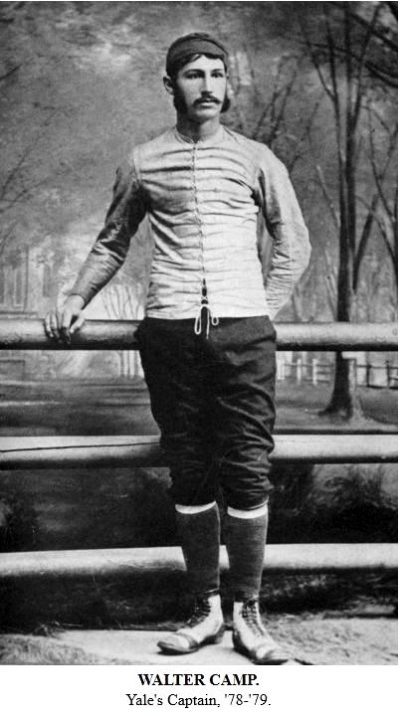 Yale captian and American football pioneer Walter Camp