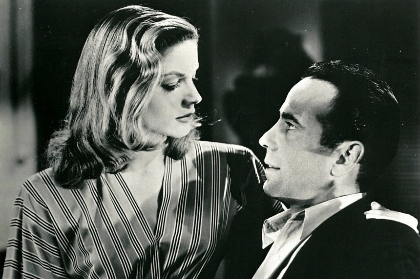 Humphry Bogart and Lauren Bacall
