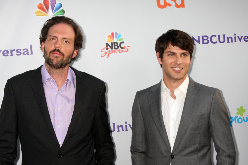 Silas Weir Mitchell and David Guintoli