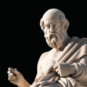 Plato statue