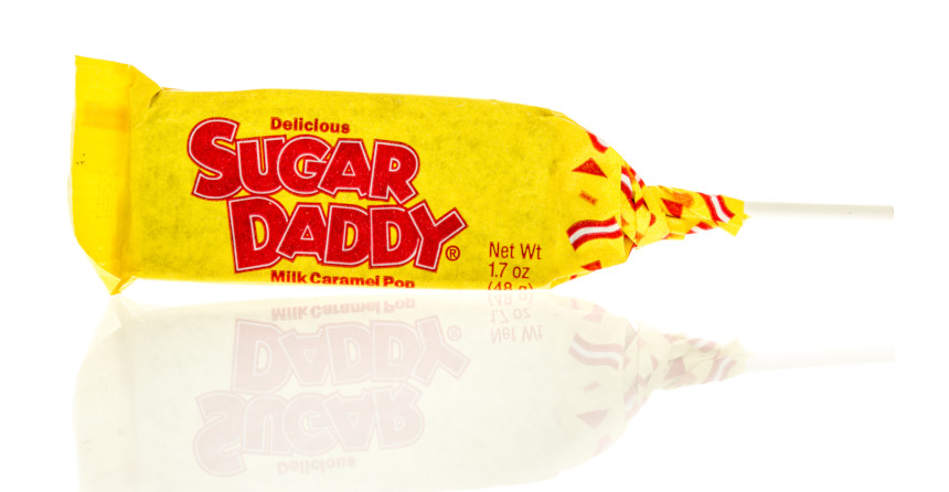 A Sugar Daddy candy
