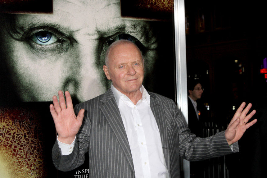 Silence of the Lambs actor Anthony Hopkins, who played Hannibal Lecter in the film.