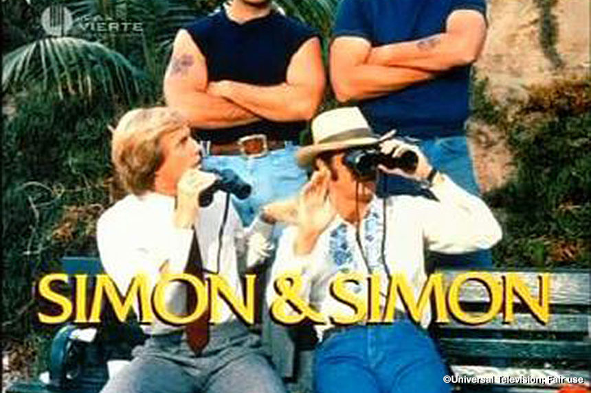 Title Screen for Simon and Simon