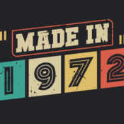 Logo that says "Made in 1972"