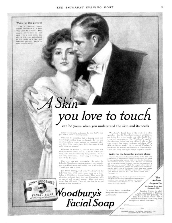 Woodbury Soap Ad