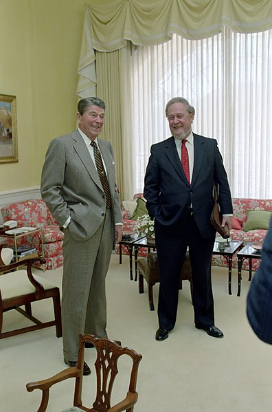 Ronald Reagan and Robert Bork