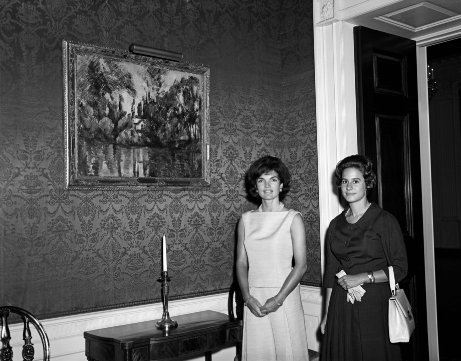 Jacqueline Kennedy and Philippa Calnan