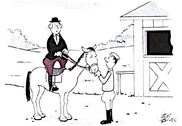Cartoons: Horseback Humor | The Saturday Evening Post