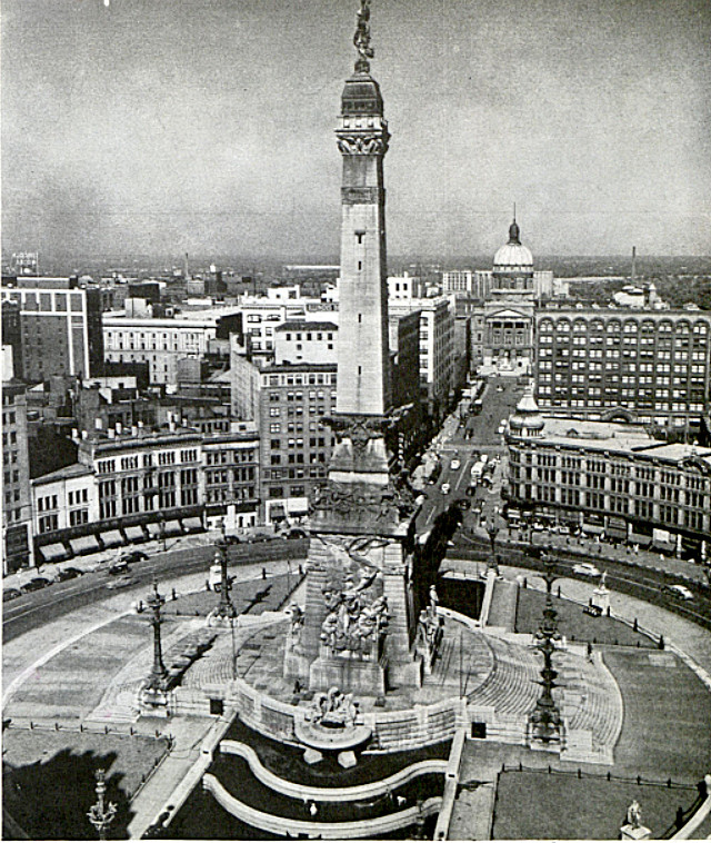 Soldiers and Sailors Monument in Indianapolis