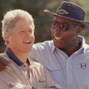 Bill Clinton and Vernon Jordan