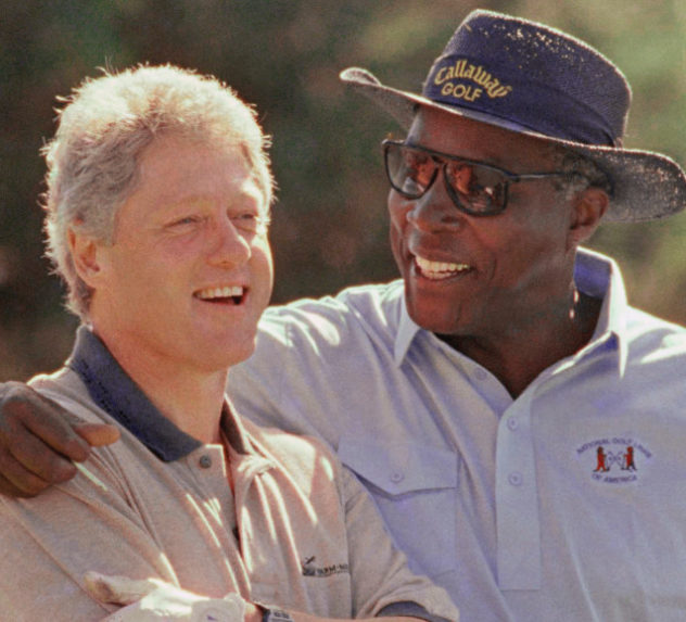 Bill Clinton and Vernon Jordan