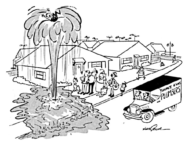 Cartoons: Plumber Problems | The Saturday Evening Post
