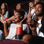 Movie theatre audience