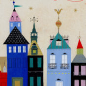 Detail from the cover of the Art of Alice and Martin Provensen