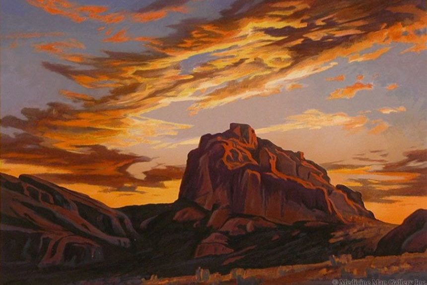 Desert Artwork by Ed Mell