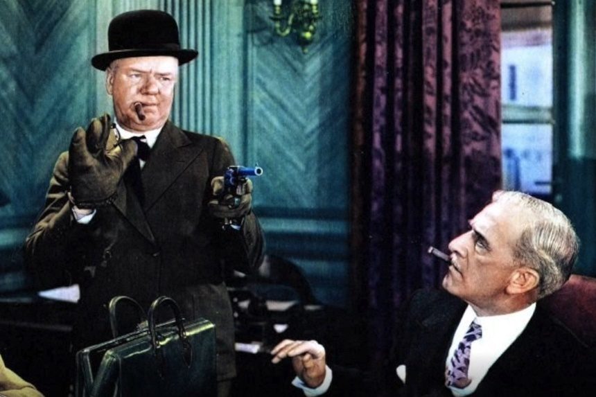 Scene from the W.C. Fields classic movie "You're Telling Me"