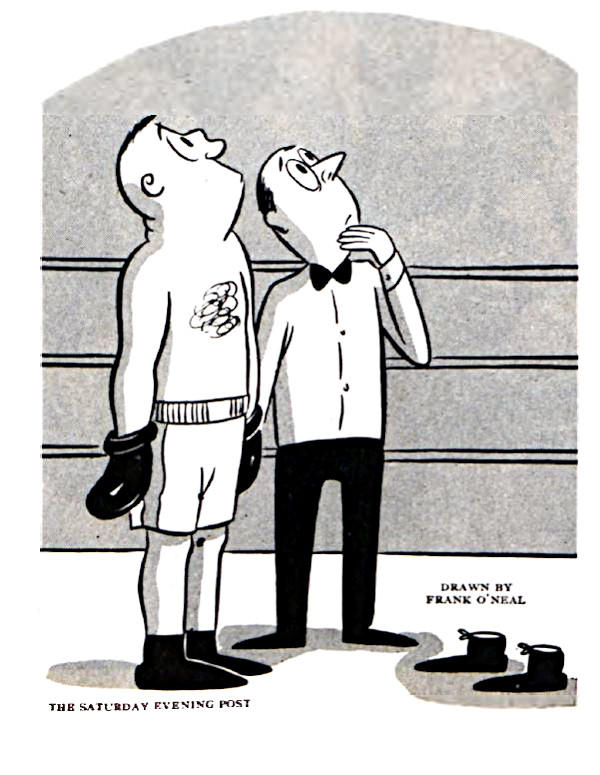 boxing cartoon