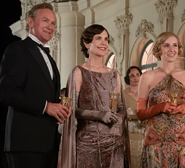 Scene from the film "Downtown Abbey: A New Era"