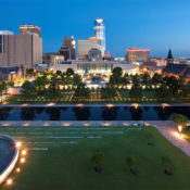 The grounds of the Oklahoma City National Memorial & Museum (Courtesy Oklahoma City National Memorial & Museum)