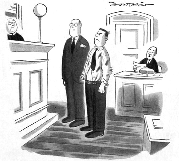 Cartoons: Disorder in the Court | The Saturday Evening Post