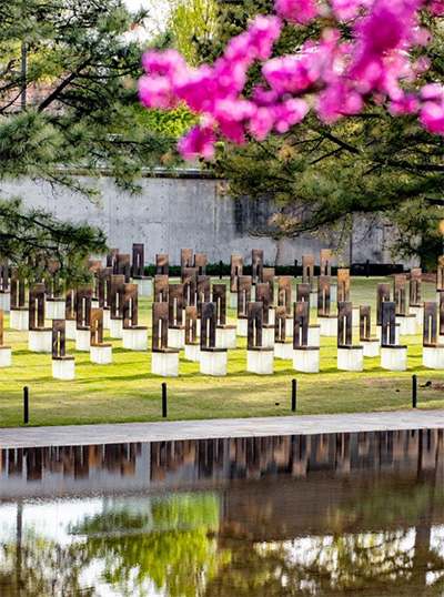 Grounds at the Oklahoma City National Memorial and Museum
