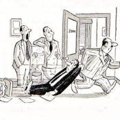 Man getting fired from his job.