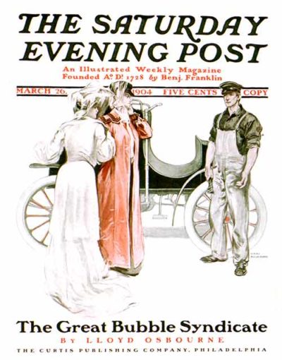 Women, Auto & Mechanic by Karl Anderson from March 26, 1904