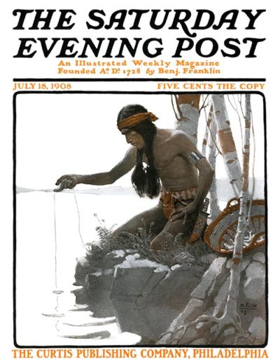 "Indian Fishing" N.C. Wyeth