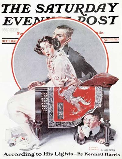"God Bless You" by Norman Rockwell From October 1 1921)