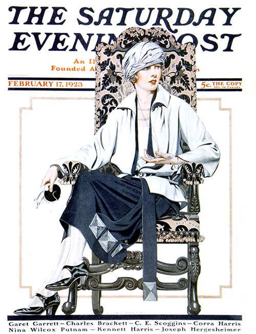 Seated Woman - Coles Phillips Seated Woman - Coles Phillips
