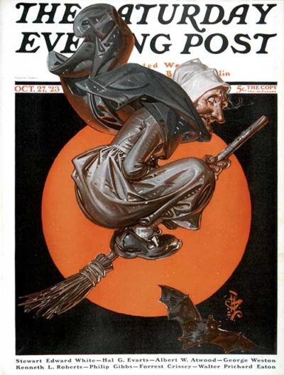 Witches Night Out by J.C. Leyendecker October 27, 1923
