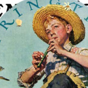 Springtime, 1927 by Norman Rockwell, April 16, 1927