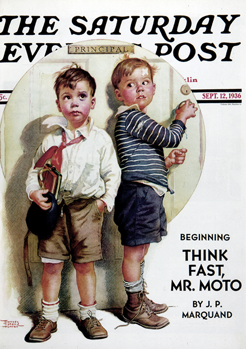 Boys in Principal’s Office by Frances Tipton Hunter September 12, 1936 Boys in Principal’s Office by Frances Tipton Hunter September 12, 1936
