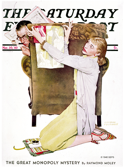 "Decorator" - Norman Rockwell "Decorator" - Norman Rockwell