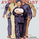 Package from Home by Norman Rockwell