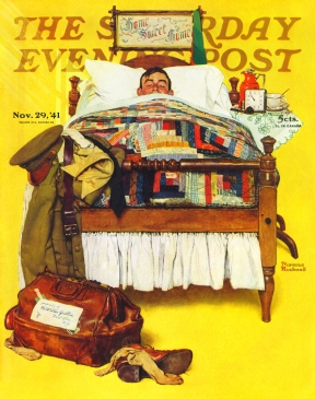 Willie Gillis asleep in his own bed