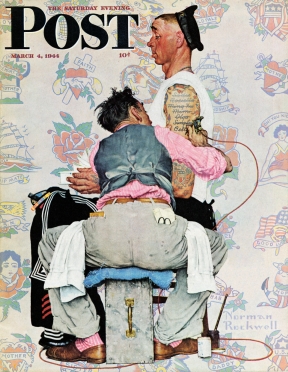 Tattooist changes name on sailor's arm