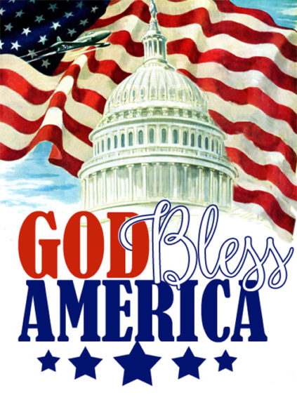 God Bless America Mock Up