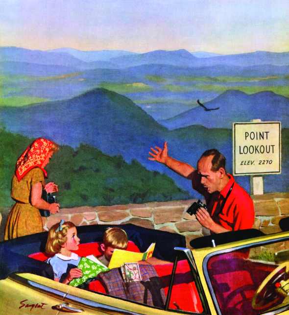 Lookout Point by John Falter