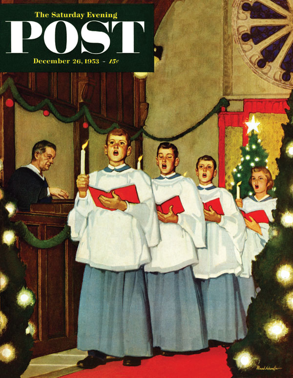 Boys' Christmas Choir, December 26, 1953, Mead Schaeffer
