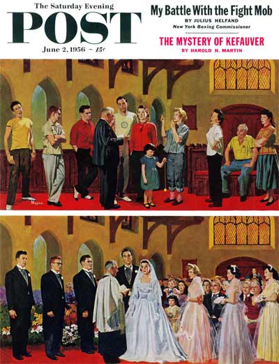 9550602 Wedding and Rehearsal from June 2, 1956