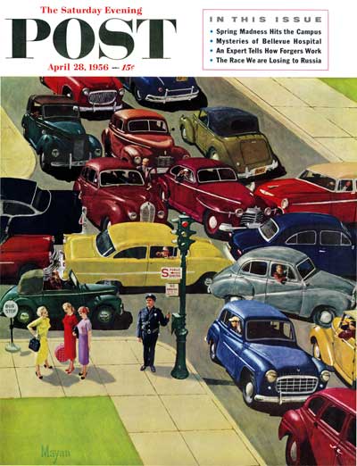 9560428 Traffic Jam from April 28, 1956