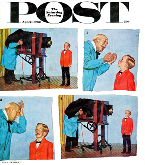 Boy with missing teeth gets photographed