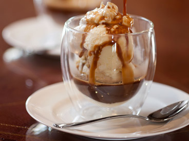 Affogato al caffè