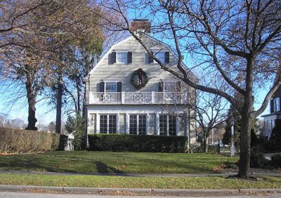 The actual house that inspired The Amityville Horror. (Wikimedia Commons)