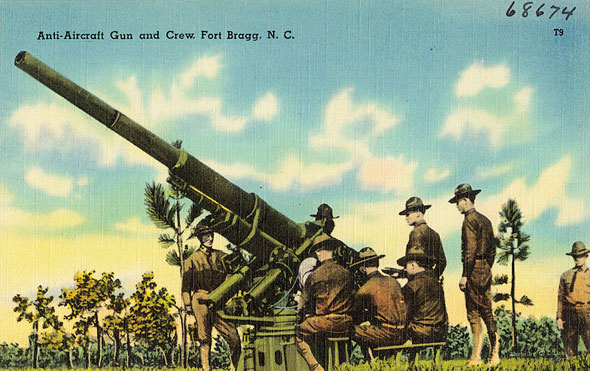 Anti-Aircraft Gun and Crew
