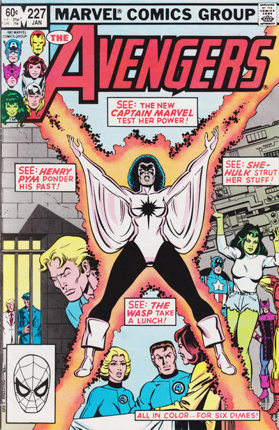 Cover of Avengers #277 featuring Ms. Marvel